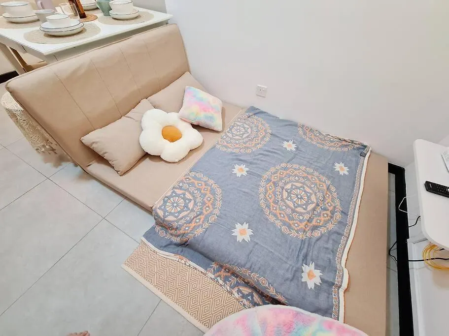 Apartman Kl Creamy Tiny 2R1B Home 爆款奶油风小宅 Kuala Lumpur