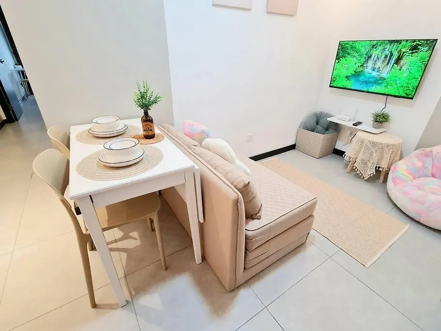 Apartman Kl Creamy Tiny 2R1B Home 爆款奶油风小宅 Kuala Lumpur