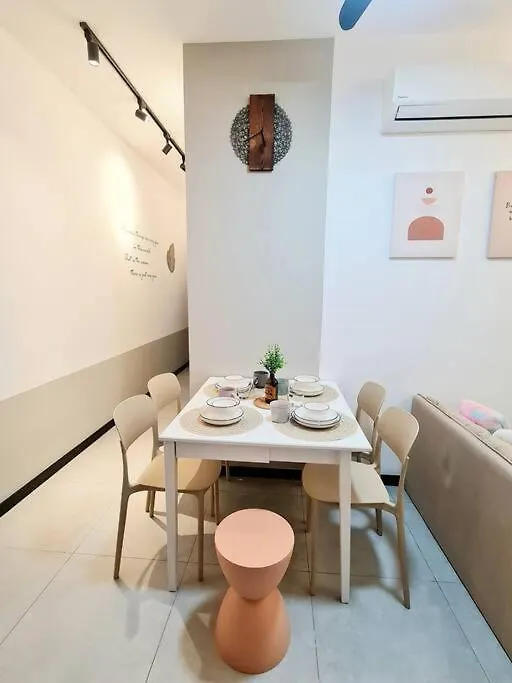 Apartment Kl Creamy Tiny 2R1B Home 爆款奶油风小宅 Kuala Lumpur Malaysia
